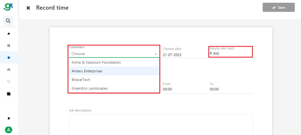 How to create timesheets