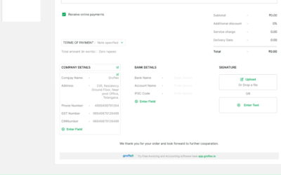 HOW TO EDIT COMPANY DETAILS IN INVOICE